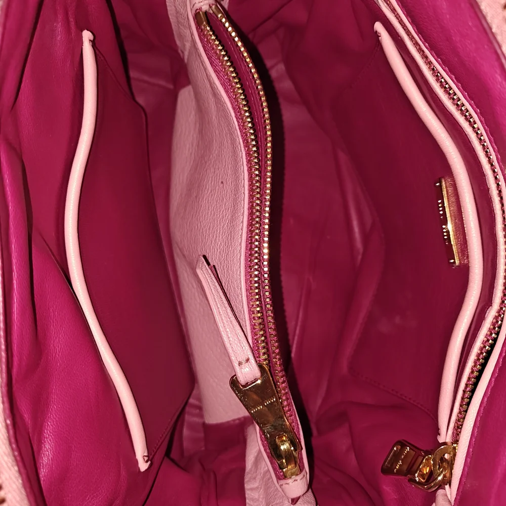 Miu Miu Beau Pink Leather Bag - Picture 11 of 16